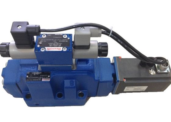 Rexroth Proportional Valve 4WRKE25W8-220L-3X/6EG24EK31/C1D3V High Precision Compact Design Blue Wide Control Range Energy-Saving